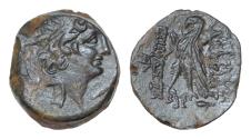 Ancient Coins - Seleukid Kingdom. Antioch on the Orontes. Antiochos VIII Epiphanes (Grypos) 121-97 BC. Bronze Æ 10 mm, 6,35 g