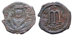 Ancient Coins - TIBERIUS II CONSTANTINE. 578-582 AD.Nicomedia mint.AE 28mm 13,5g  Follis.