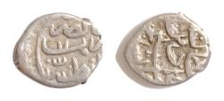 World Coins - Ottoman Empire, Murad lll (982 - 1003 H. / 1574 - 1595). AR 9mm 0,4g  AR akce 982AH Kostantiniye.