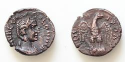 Ancient Coins - Salonina (wife of Gallienus) Æ 20mm 3,4g.  of Alexandria, Troas. AD 254-268 eagle, with head to right and wings spread, standing facing