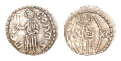 World Coins - Serbia Despot Stefan Lazarevic (1402-27), silver reduced dinar (Num11 type 6), struck as prince (1389-1402), 13mm, 0.49g