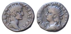 Ancient Coins - EGYPT, Alexandria. Nero. AD 54-68. BI Tetradrachm (24mm, 12.7 g,). Augustus