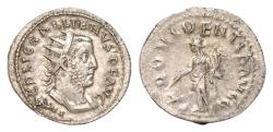 Ancient Coins - Gallienus AR 22mm 3,4g Antoninianus. Joint reign. Rome, AD 255-256. IMP C P LIC GALLIENVS P F AVG, radiate and cuirassed bust right / PROVIDENTIA AVGG, Providentia