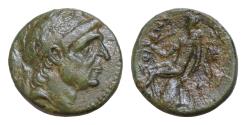 Ancient Coins - Seleukid Empire, Antioch on-the-Orontes AE (3.7g, 16mm) Antiochos I Soter (281-261 BC).Diademed head of Antiochos I to right.