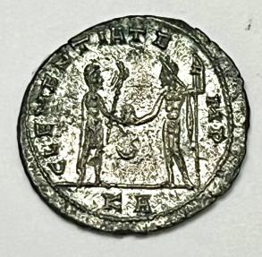 Ancient Coins - Probus Silvered AE Antoninianus. Tripolis mint