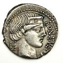 Ancient Coins - L. Scribonius Libo AR Denarius, 62 BC. Crawford 416/1a