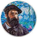Mints Coins - CLAUDE MONET Masters of Art 2 Oz Silver Coin 10$ Cook Islands 2023