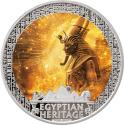 Mints Coins - RA Sun God Egyptian Heritage 1 Oz Silver Coin 10$ Liberia 2025