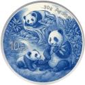 Mints Coins - PORCELAIN PANDAS Silver Coin 10 Yuan China 2025