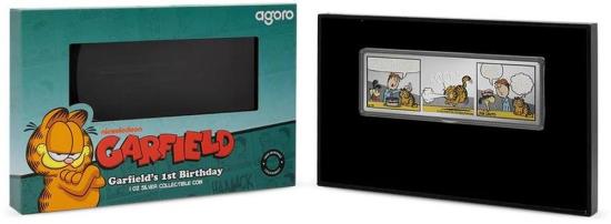 GARFIELD 1ST BIRTHDAY 1 Oz Silver Coin 2$ Niue 2025 | Mints