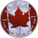 Mints Coins - MAPLE LEAF Flag Edition 1 Oz Silver Coin 5$ Canada 2022