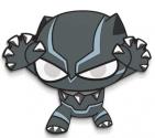 Mints Coins - BLACK PANTHER Marvel Mini Hero Shaped 1 Oz Silver Coin 2$ Fiji 2021