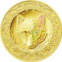 Mints Coins - KOKBORI Sky Wolf 2 Oz Gold Coin 200 Tenge Kazakhstan 2023