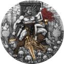 Mints Coins - BARBARIAN KING 2 Oz Silver Coin 2000 Francs Cameroon 2025