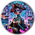 Mints Coins - DIA DE LOS MUERTOS Cyberpunk Corsair Libertad 1 Oz Silver Coin Mexico 2024