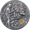 Mints Coins - SHAOLIN KUNG FU DRAGON Martial Arts Styles 2 Oz Silver Coin 5$ Niue 2023