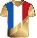 Mints Coins - FRANCE JERSEY Sport Icons 1/1000 Oz Gold Coin 3000 Francs Chad 2023