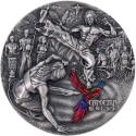Mints Coins - CAPOEIRA Rebel Time 2 Oz Silver Coin 2000 Francs Cameroon 2023