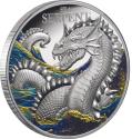 Mints Coins - SEA SERPENT 2 Oz Silver Coin 5$ Niue 2024