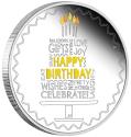 Mints Coins - HAPPY BIRTHDAY 1 Oz Silver Coin 1$ Australia 2022