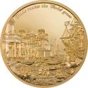 Mints Coins - TRADE MAKES THE WORLD GROW Time Flies Gilded 2 Oz Silver Coin 10$ Cook Islands 2022