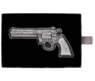 REVOLVER GUN 2 Oz Silver Coin 10000 Francs Chad 2023 | Mints