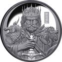 Mints Coins - CHESS KING 1 Oz Silver Coin 1$ Niue 2023
