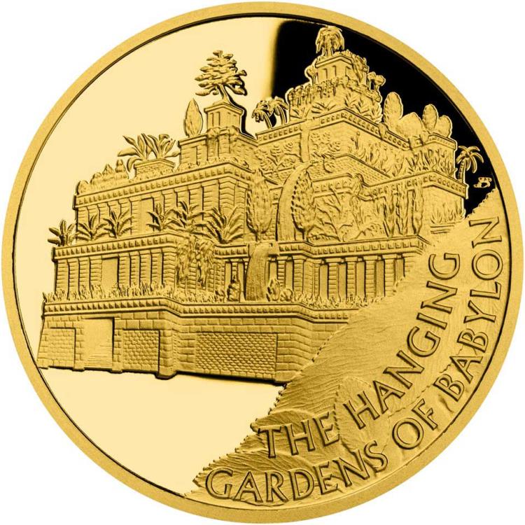 HANGING GARDENS OF BABYLON Seven Wonders of the Ancient World 1/10 Oz