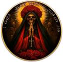 Mints Coins - PRAYING SANTA MUERTE Libertad 1 Oz Silver Coin Mexico 2024
