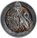 Mints Coins - LION OF ENGLAND Iron Power Tudor Beasts 2 Oz Silver Coin 5£ United Kingdom 2022