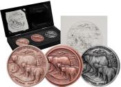 Mints Coins - KING OF THE ARCTIC Édition Atelier 5 Oz Silver Coin 5000 Francs Ivory Coast 2025