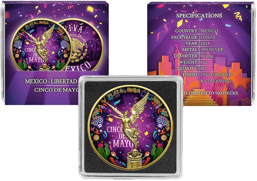 2024 Niue Vintage Libertad Tribute UHR & Incused 1 oz Silver