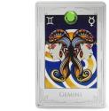 Mints Coins - GEMINI Star Signs of the Zodiac 2 Oz Silver Coin 3$ Niue 2025