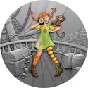 Mints Coins - MONKEY GIRL Fairy Tales 1 Oz Silver Coin 1$ Niue 2022