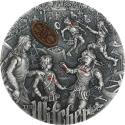 Mints Coins - BLOOD OF ELVES The Witcher 2 Oz Silver Coin 5$ Niue 2021
