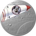 Mints Coins - LAIKA Milky Way 1 Oz Silver Coin 1$ Niue 2022