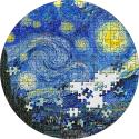 Mints Coins - STARRY NIGHT Van Gogh Micropuzzle Treasures 3 Oz Silver Coin 20$ Palau 2019