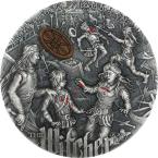 Mints Coins - BLOOD OF ELVES The Witcher 2 Oz Silver Coin 5$ Niue 2021