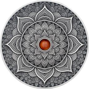 Mints - INDIAN Mandala Art 3 Oz Silver Coin 10$ Fiji 2023