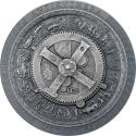 Mints Coins - ANTIKYTHERA MECHANISM Antiqued Archeology Symbolism 3 Oz Silver Coin 20$ Cook Islands 2023