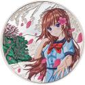 Mints Coins - SPRING Manga 1 Oz Silver Coin 5$ Cook Islands 2023