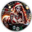 Mints Coins - DIA DE LOS MUERTOS Sweet Christmas Libertad 1 Oz Silver Coin Mexico 2024