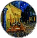 Mints Coins - CAFE TERRACE AT NIGHT Van Gogh 2 Oz Silver Coin 2000 Francs Cameroon 2025