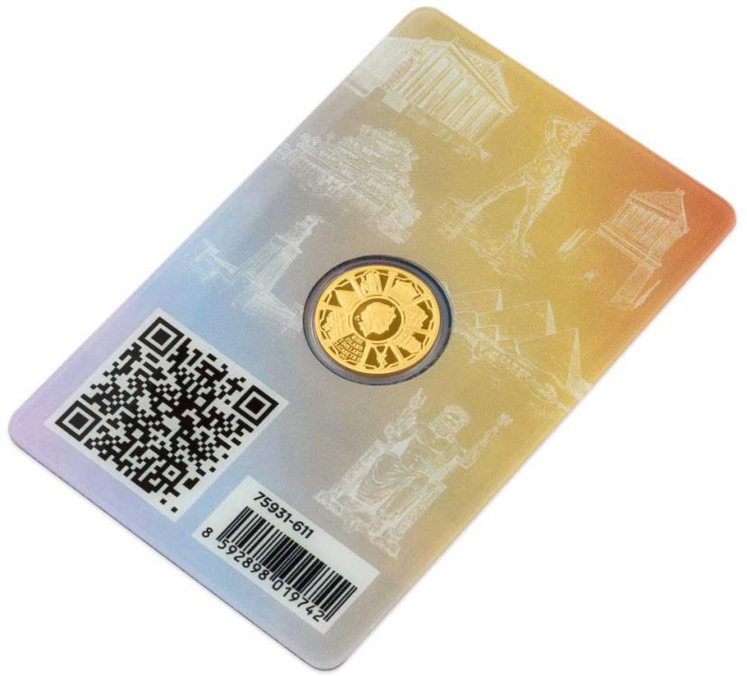 HANGING GARDENS OF BABYLON Seven Wonders of the Ancient World 1/10 Oz