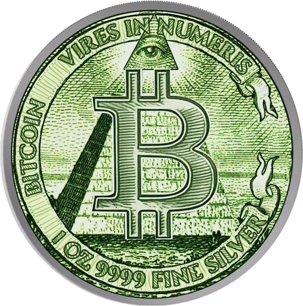 NEW WORLD ORDER BITCOIN 1 Oz Silver Coin 2$ Niue 2024 | Mints