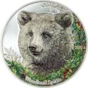 Mints Coins - BEAR Woodland Spirit 1 Oz Silver Coin 500 Togrog Mongolia 2024