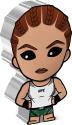 Mints Coins - ALEXA GRASSO Chibi UFC 1 Oz Silver Coin 2$ Niue 2023