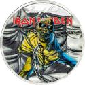 Mints Coins - PIECE OF MIND Iron Maiden 2 Oz Silver Coin 10$ Cook Islands 2023