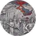 Mints Coins - POMPEII VOLCANO ERUPTION Fury of Nature 2 Oz Silver Coin 10$ Palau 2023