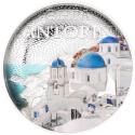 Mints Coins - SANTORINI Architectures of the World 2 Oz Silver Coin 10$ Cook Islands 2025